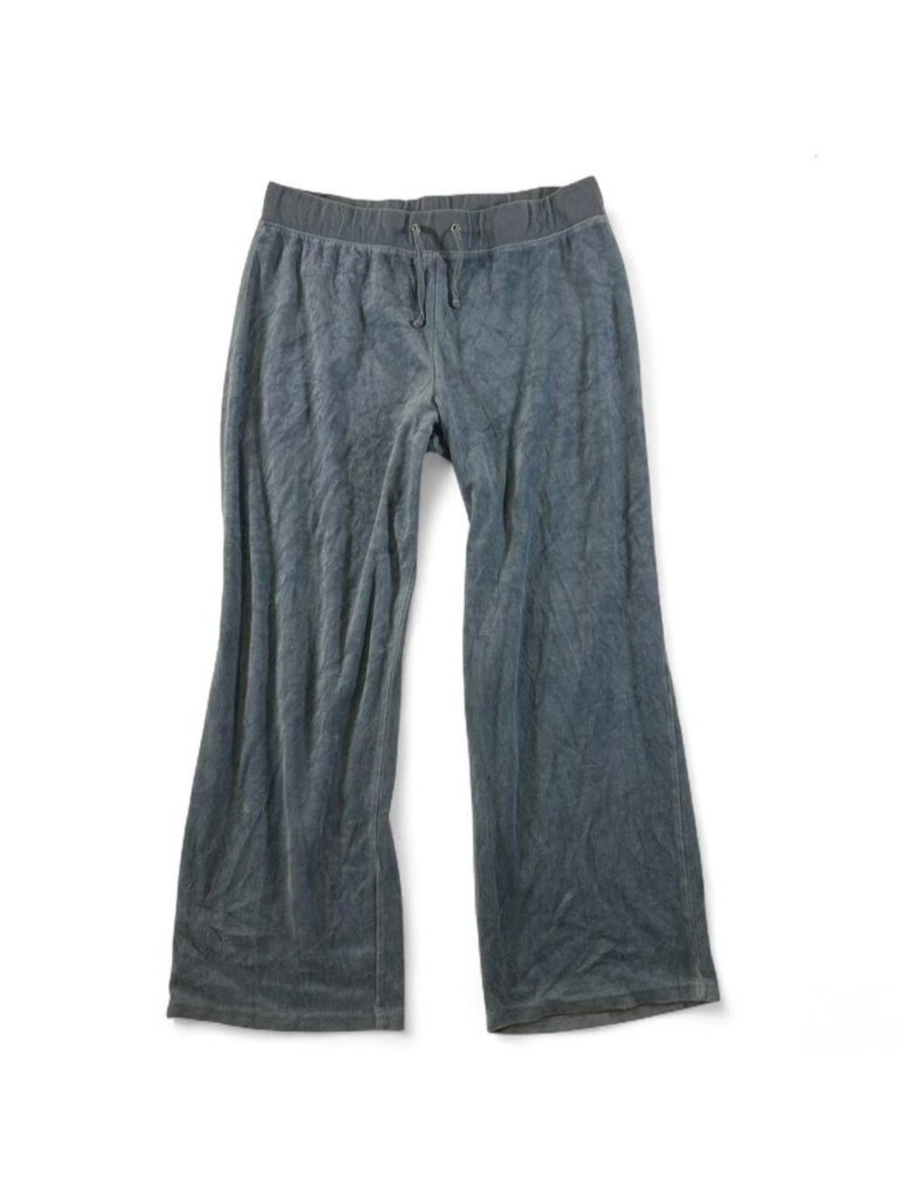 Y2K blue juicy couture lowrise flare tracksuit pants